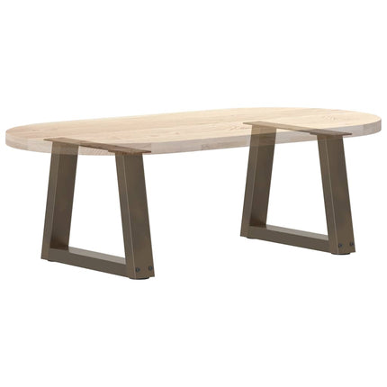 Soffbordsben V-formade 2 st naturstål 40x(30-31,3) cm stål