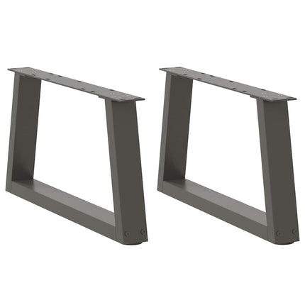 Soffbordsben V-formade 2 st antracit 50x(30-31,3) cm stål