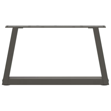 Soffbordsben V-formade 2 st antracit 50x(30-31,3) cm stål