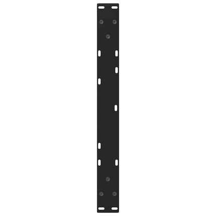 Soffbordsben V-formade 2 st svarta 60x(30-31,3) cm stål