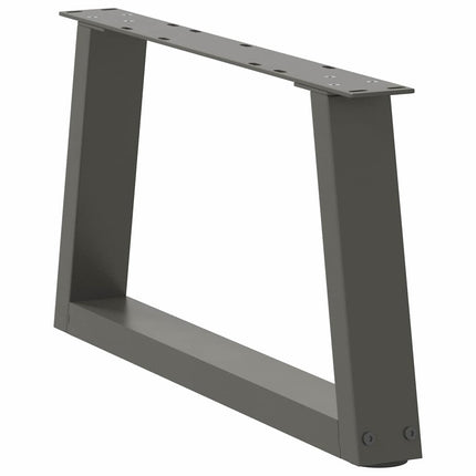 Soffbordsben V-formade 2 st antracit 60x(30-31,3) cm stål