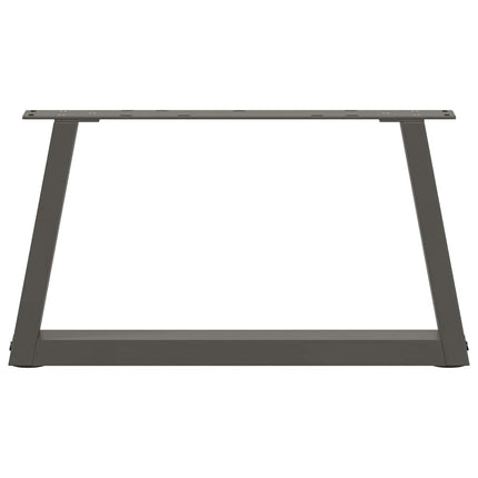 Soffbordsben V-formade 2 st antracit 60x(30-31,3) cm stål