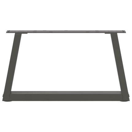 Soffbordsben V-formade 2 st antracit 70x(30-31,3) cm stål