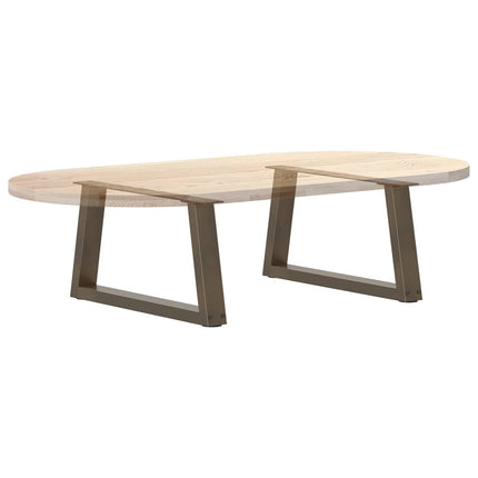 Soffbordsben V-formade 2 st naturstål 70x(30-31,3) cm stål