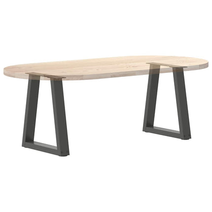 Soffbordsben V-formade 2 st antracit 28x(42-43,3) cm stål