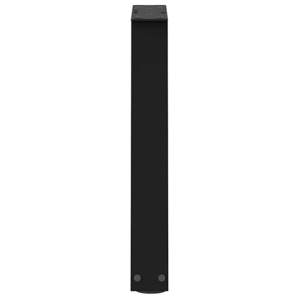 Soffbordsben V-formade 2 st svarta 38x(42-43,3) cm stål