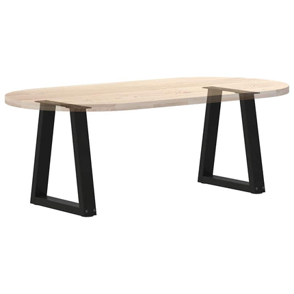 Soffbordsben V-formade 2 st svarta 38x(42-43,3) cm stål
