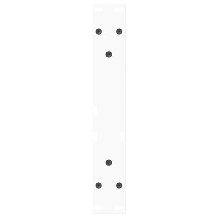 Soffbordsben V-formade 2 st vita 38x(42-43,3) cm stål