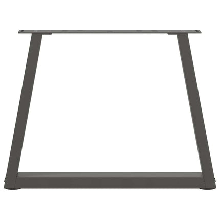 Soffbordsben V-formade 2 st antracit 50x(42-43,3) cm stål