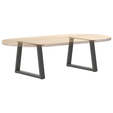 Soffbordsben V-formade 2 st antracit 50x(42-43,3) cm stål