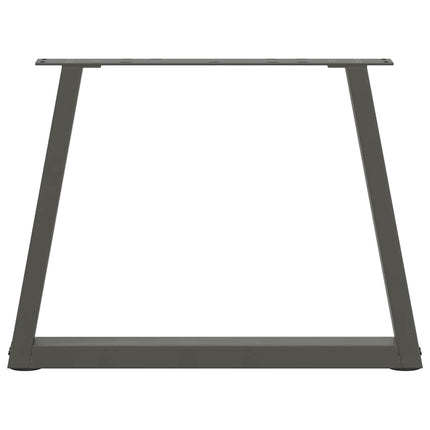 Soffbordsben V-formade 2 st antracit 70x(42-43,3) cm stål