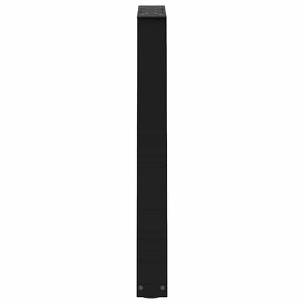Matbordsben V-formade 2 st svarta 60x(72-73,3) cm stål