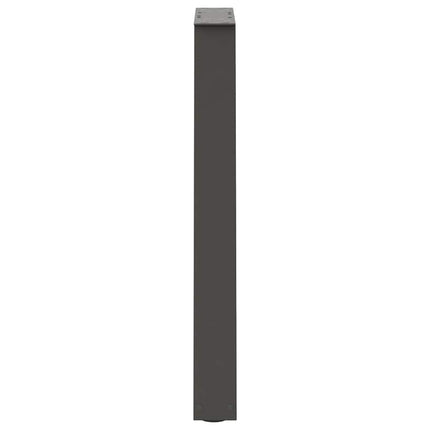 Matbordsben V-formade 2 st antracit 60x(72-73,3) cm stål