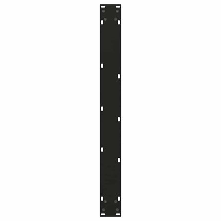 Matbordsben V-formade 2 st svarta 90x(72-73,3) cm stål