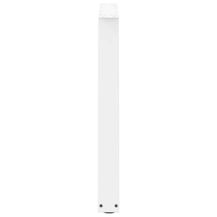 Matbordsben V-formade 2 st vita 90x(72-73,3) cm stål