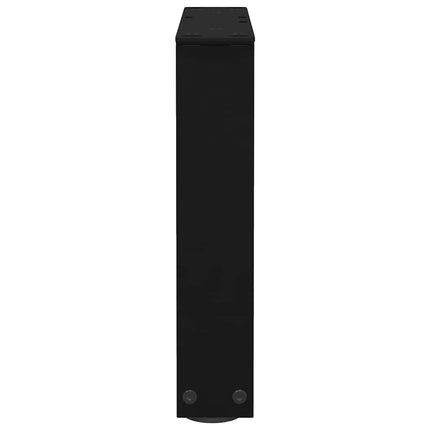 Soffbordsben V-formade 2 st svarta 40x(30-31,3) cm stål