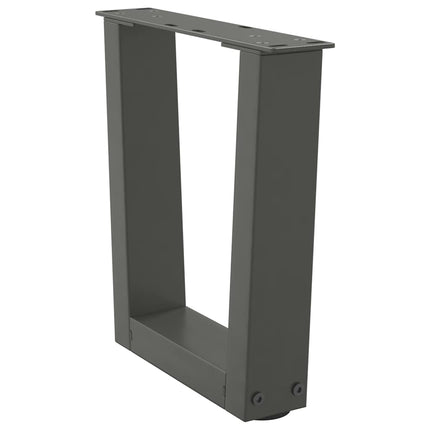 Soffbordsben V-formade 2 st antracit 40x(30-31,3) cm stål