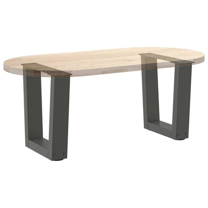 Soffbordsben V-formade 2 st antracit 40x(30-31,3) cm stål