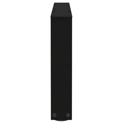 Soffbordsben V-formade 2 st svarta 50x(30-31,3) cm stål