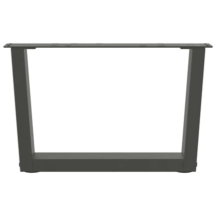 Soffbordsben V-formade 2 st antracit 60x(30-31,3) cm stål
