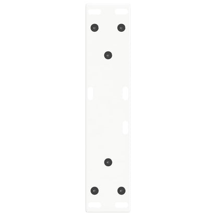 Soffbordsben V-formade 2 st vita 28x(42-43,3) cm stål