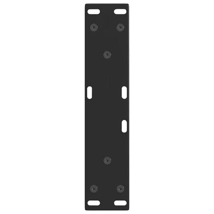 Soffbordsben V-formade 2 st svarta 38x(42-43,3) cm stål