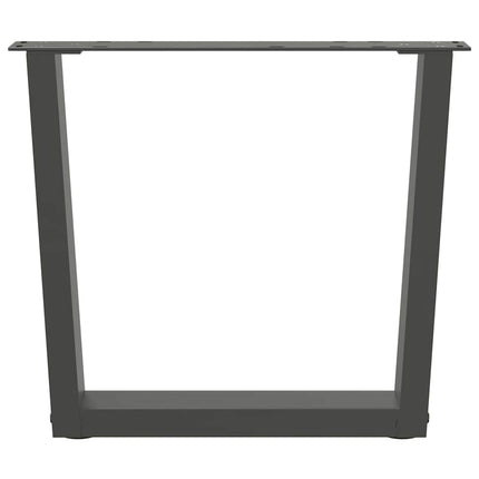 Soffbordsben V-formade 2 st antracit 50x(42-43,3) cm stål