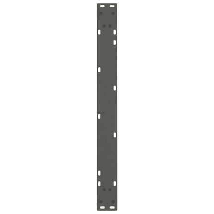 Matbordsben V-formade 2 st antracit 80x(72-73,3) cm stål