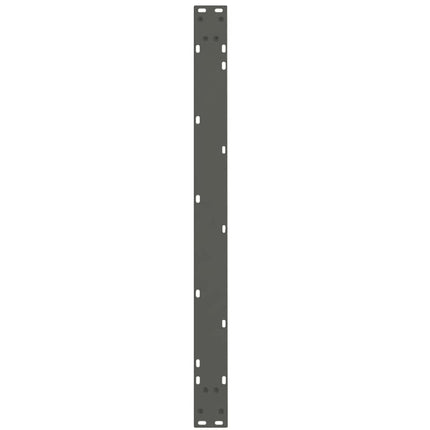 Matbordsben V-formade 2 st antracit 100x(72-73,3) cm stål