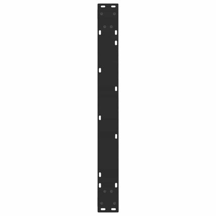 Matbordsben V-formade 3 st svarta 90x(72-73,3) cm stål