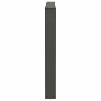 Matbordsben V-formade 3 st antracit 90x(72-73,3) cm stål