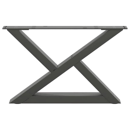 Soffbordsben 2 st antracit 60x(30-31,3) cm stål