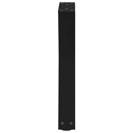Soffbordsben 2 st svarta 28x(42-43,3) cm stål