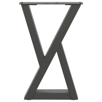 Soffbordsben 2 st antracit 28x(42-43,3) cm stål