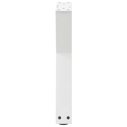 Soffbordsben 2 st vita 38x(42-43,3) cm stål