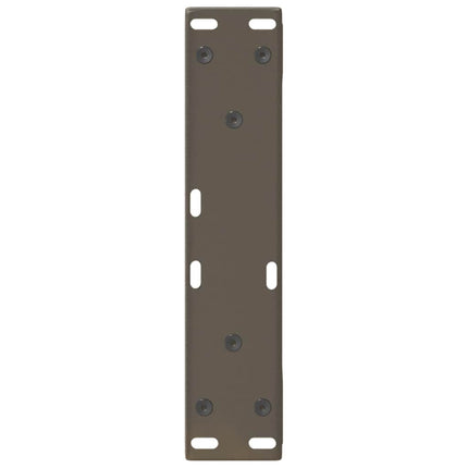 Soffbordsben 2 st naturstål 38x(42-43,3) cm stål