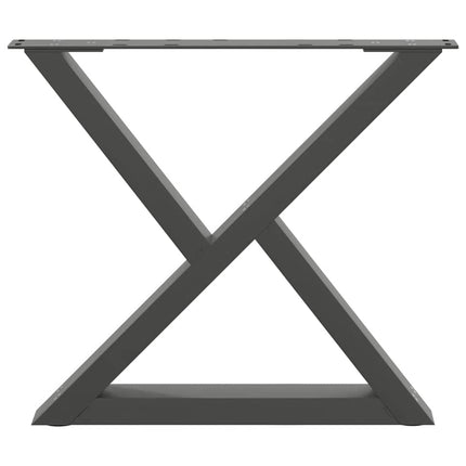 Soffbordsben 2 st antracit 60x(42-43,3) cm stål