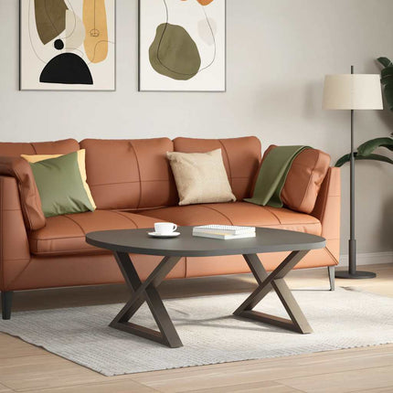 Soffbordsben 2 st naturstål 70x(42-43,3) cm stål