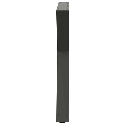 Matbordsben 2 st antracit 70x(72-73,3) cm stål