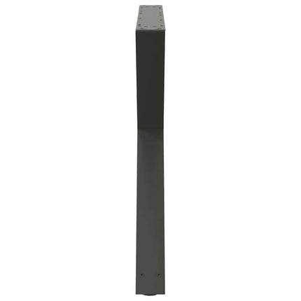 Matbordsben 2 st antracit 90x(72-73,3) cm stål