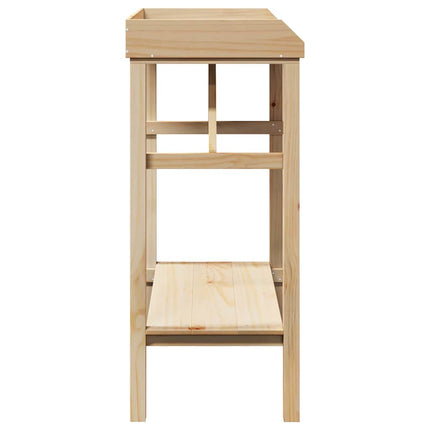 Planteringsbord Naturfärg 75 x 40 x 90 cm Stabil furu trä