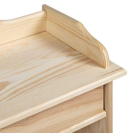 Vinställ Naturfärg 58 x 28 x 90 cm Massiv Furu