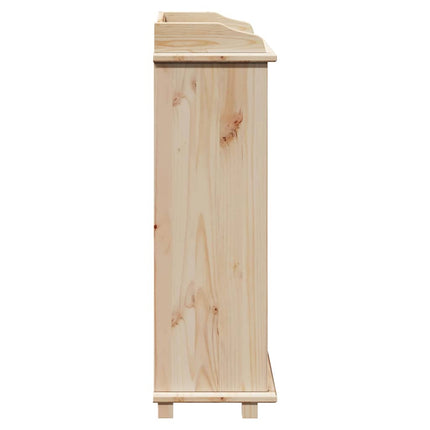 Vinställ Naturfärg 58 x 28 x 90 cm Massiv Furu