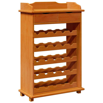 Vinställ Brun 58 x 28 x 90 cm Massiv furu