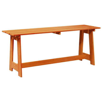 Utomhusbänk Brun 119 x 37 x 47 cm Massiv furu