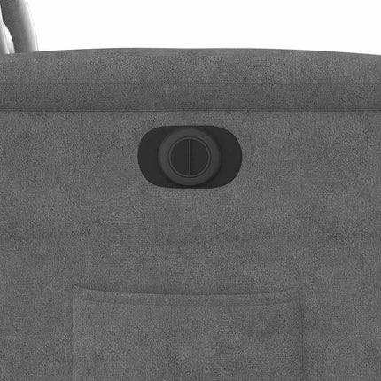 Elektrisk reclinerfåtölj med uppresningshjälp mikrofibertyg