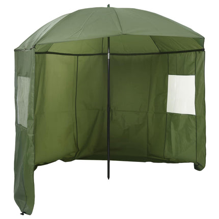 Fiskestångsparaply Gul armé 240 x 210 cm Oxford Polyester