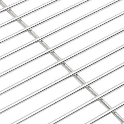 Grillgaller Silver 43 x 43 cm Rostfritt stål