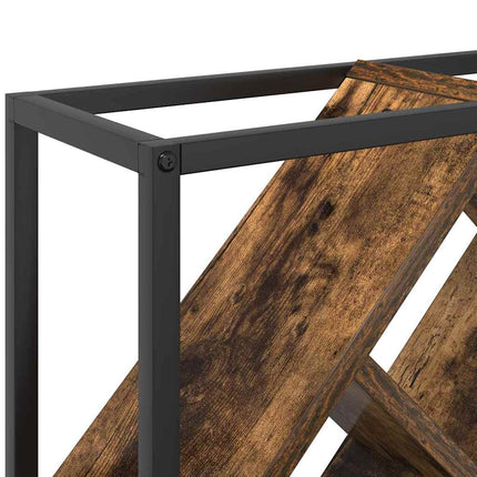 Vinställ Rökt ek 51 x 18 x 52,5 cm Konstruerat trä