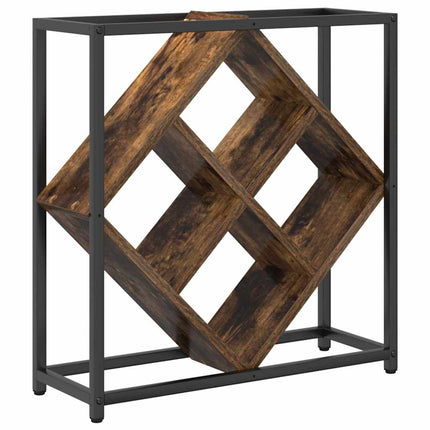 Vinställ Rökt ek 51 x 18 x 52,5 cm Konstruerat trä